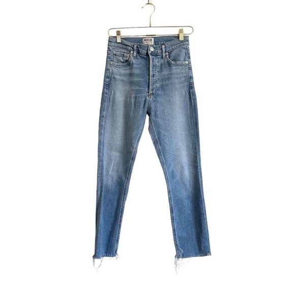 AGOLDE Women's Nico High Rise Skinny Fit Button Fly Jeans Size 26 A093-1090 - Picture 1 of 7